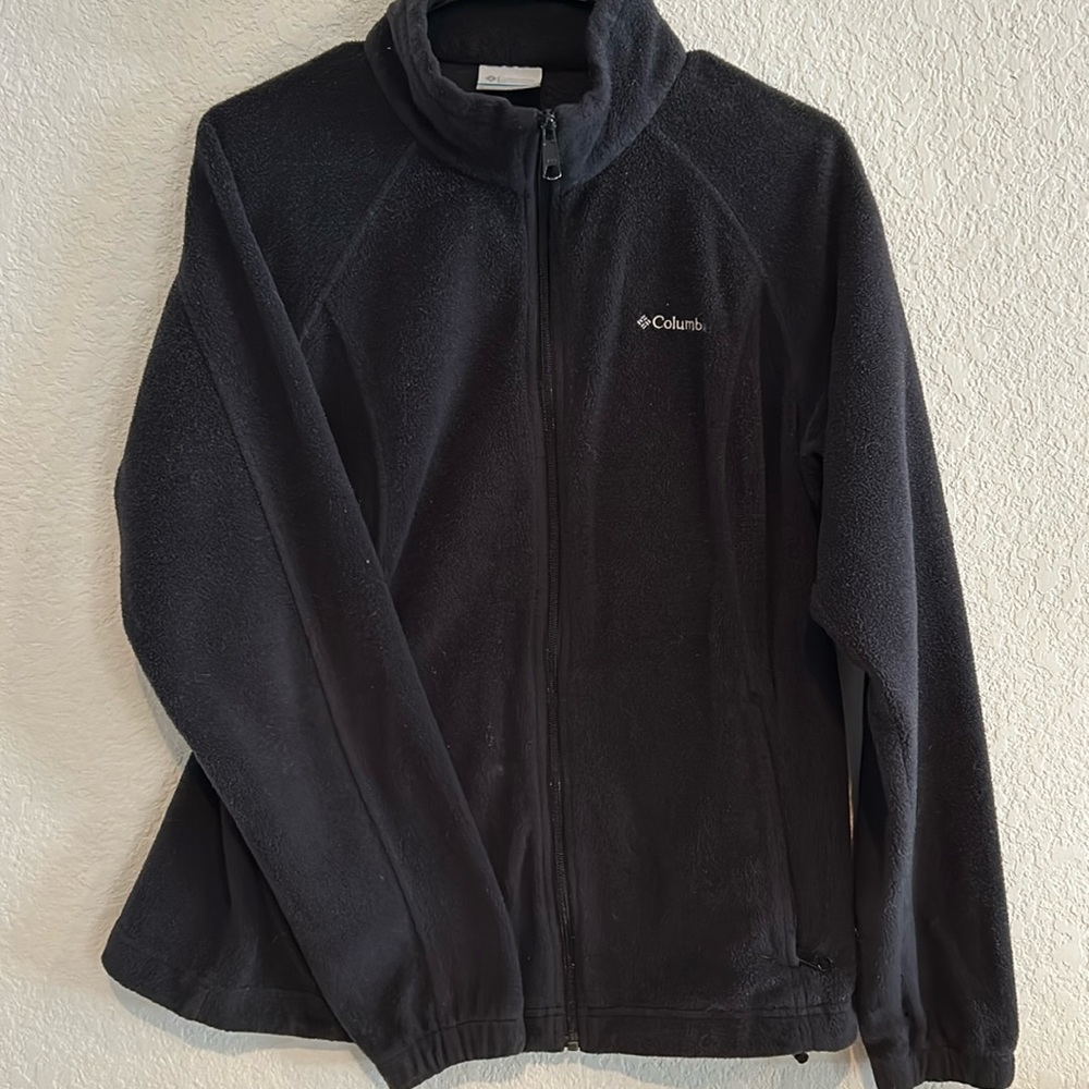 Columbia Fleece Full Zip- Black